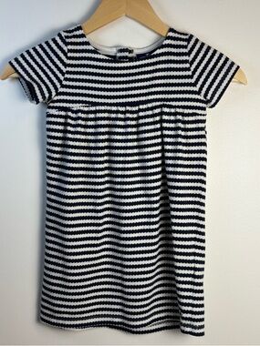 Tom Tailor Kids Girls Navy White Striped Dress Size 4T-5T Nautical